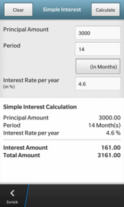 Interest Calculator